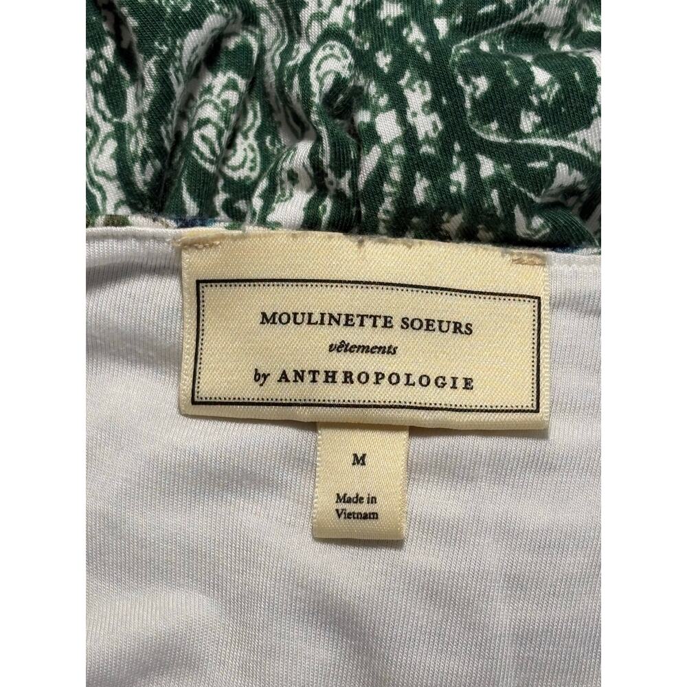 Moulinette Soeurs Anthropologie Brisbane Maxi Dress Women's Medium Paisley Print - Picture 9 of 11